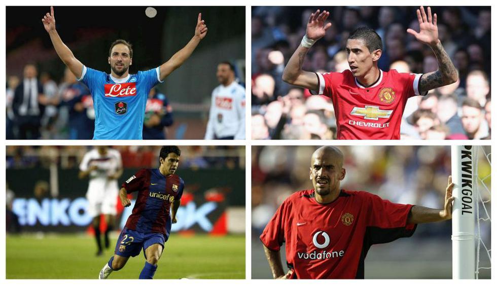 Higuaín a la Juventus: los 10 fichajes argentinos más caros de la historia.