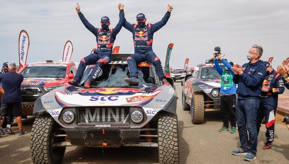 Stéphane Peterhansel se consagró campeón en el Rally Dakar 2021 y amplió su récord a 14 títulos  (Foto: EFE)