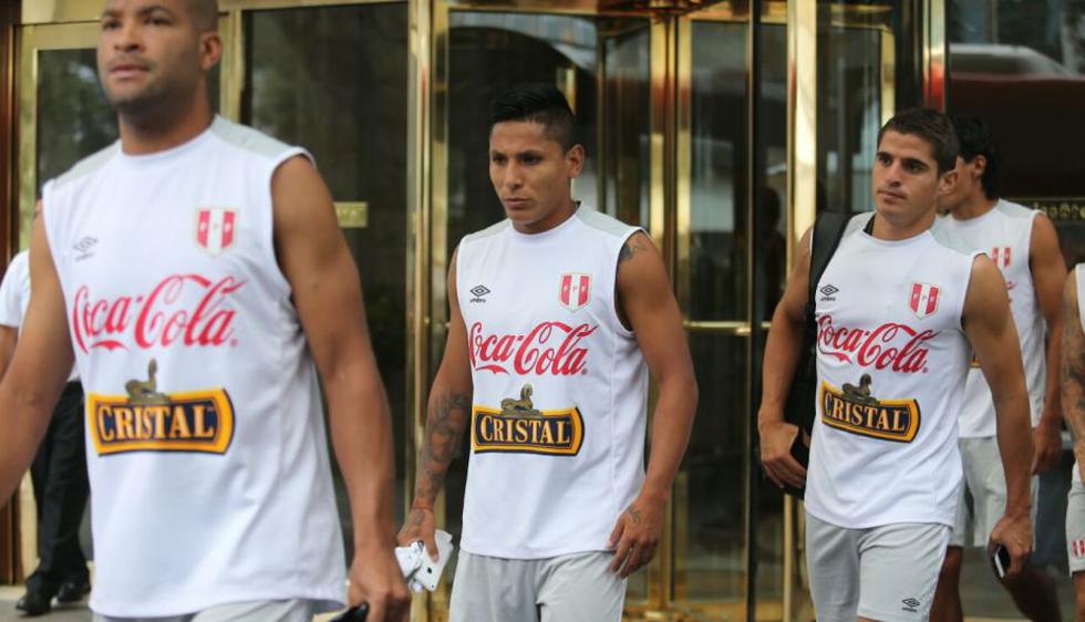 Los jugadores que no actuaron ante Venezuela, fueron a Videna a entrenar. (Jesús  Saucedo)