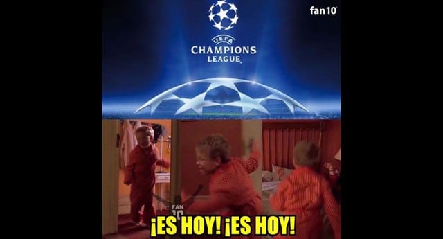 Los mejores memes que dejó el regreso de la Champions League. (Foto: Facebook)