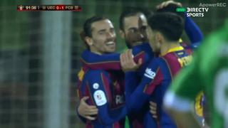 Se sacó la sal: Dembelé marcó un golazo de larga distancia para Barcelona y puso el 1-0 sobre Cornellá [VIDEO]