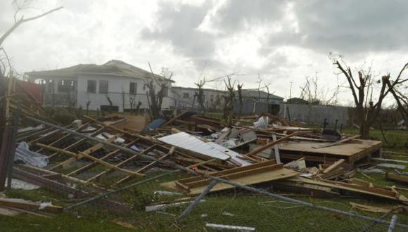 Desolador aspecto de la isla de Barbuda tras el paso del huracán Irma. (Foto: AP)