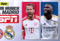 ESPN, Bayern - Real Madrid EN VIVO: video de transmisión de la Champions