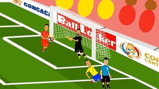 Selección Peruana: crean versión animada del gol con la mano de Ruidíaz