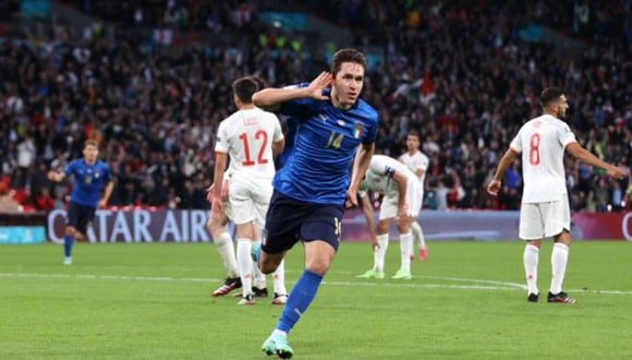 Italia vs. España en Wembley por semifinales de la Eurocopa 2021. (Foto: AFP)