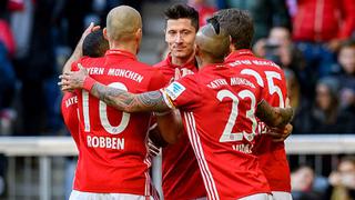 A ver quién lo detiene: Bayern Munich goleó 8-0 a Hamburgo por la Bundesliga