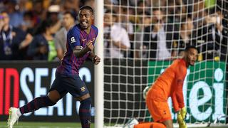 No pueden ni mencionarlo: Malcom es 'borrado' de la alineación del Barcelona en el Twitter de la Roma