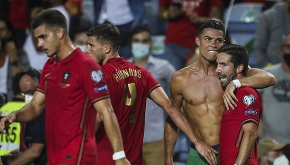 Cristiano volvió a brillar: Portugal venció por 2-1 a Irlanda y Ronaldo rompió récord histórico. (Foto: AFP)