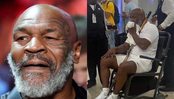 Mike Tyson generó preocupación entre los fanáticos por su estado de salud. Foto: Getty Images.