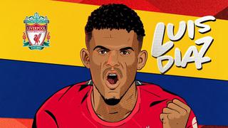 De Colombia para el mundo: Luis Díaz fue oficializado como nuevo jugador del Liverpool inglés