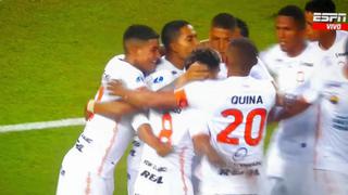 ¡Lo empatan los ‘Zorros’! El gol de Eric Barrios para el 1-1 en el Ayacucho FC vs. Sao Paulo [VIDEO]