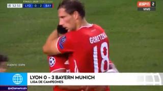  Bayern goleó 3-0 al Lyon y va por la final de Champions League 