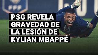 A 3 semanas de la Champions, PSG confirma la gravedad de la lesión de Kylian Mbappé 