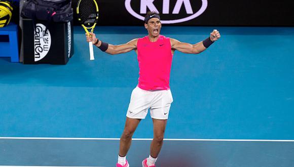 Rafa sigue firme en el primer Grand Slam del año. (Foto: Getty Images)
