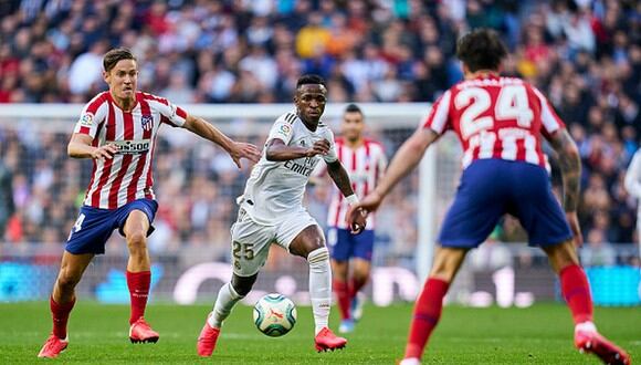 Real Madrid venció a Atlético de Madrid 1-0 con gol de Benzema. (Getty)