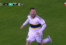 Gol agónico y a la cima: Benedetto anotó el 1-0 de Boca ante Lanús [VIDEO]