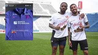 Íntimos: Sergio Peña recibe camiseta de Alianza Lima como regalo de Jefferson Farfán