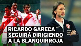 Juan Carlos Oblitas aclaró el futuro de Ricardo Gareca al mando de la selección peruana