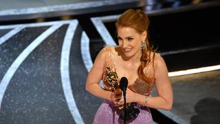 Oscar 2022: Jessica Chastain pide un mundo sin violencia al consagrarse como Mejor actriz 