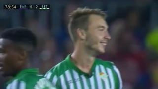 ¡De otro partido! Loren marcó GOLAZO para el 5-2 final del Barcelona ante Betis en el Camp Nou [VIDEO]