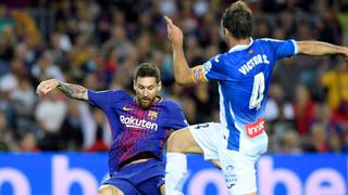 Leo Messi en modo 'destroyer': el golazo al Espanyol y el festejo de un hincha peruano en la tribuna