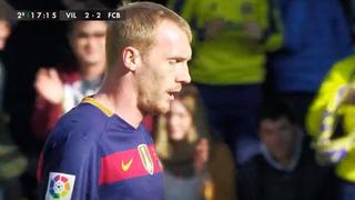 Barcelona vs. Villarreal: el autogol de Mathieu que evitó victoria 'Culé'
