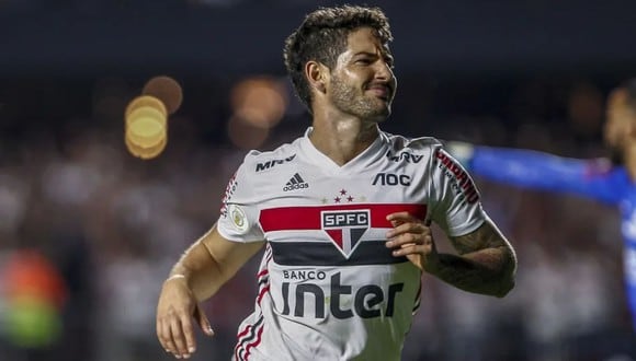 El último club de Alexandre Pato fue Sao Paulo, donde solo pudo anotar cuatro goles durante la primera mitad del 2020. (Foto: AFP)