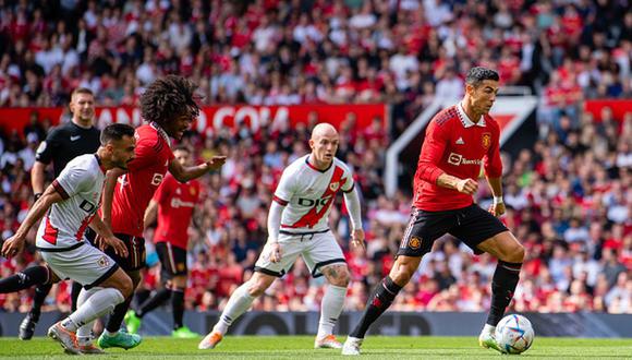 Cristiano Ronaldo jugó ante Rayo Vallecano el primer partido de la pretemporada del Manchester United. (Foto: Getty)