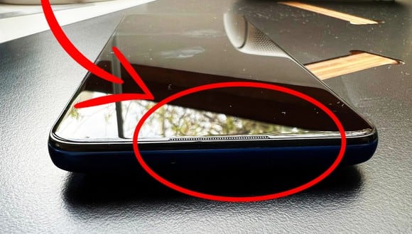 ¿Te habías percatado de esta ranura que está encima de la pantalla de tu smartphone? Aquí te diremos qué función cumple. (Foto: Depor)
