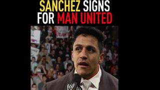 Pase de Alexis Sánchez al Manchester United fue parodiado al estilo de WWE y es viral [VIDEO]