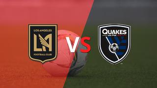 Termina el primer tiempo con una victoria para Los Angeles FC vs San José Earthquakes por 2-0