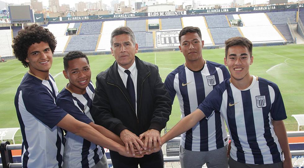 Alianza Lima aseguró a cinco 'potrillos' para los próximos años. (Foto: Alianza Lima)