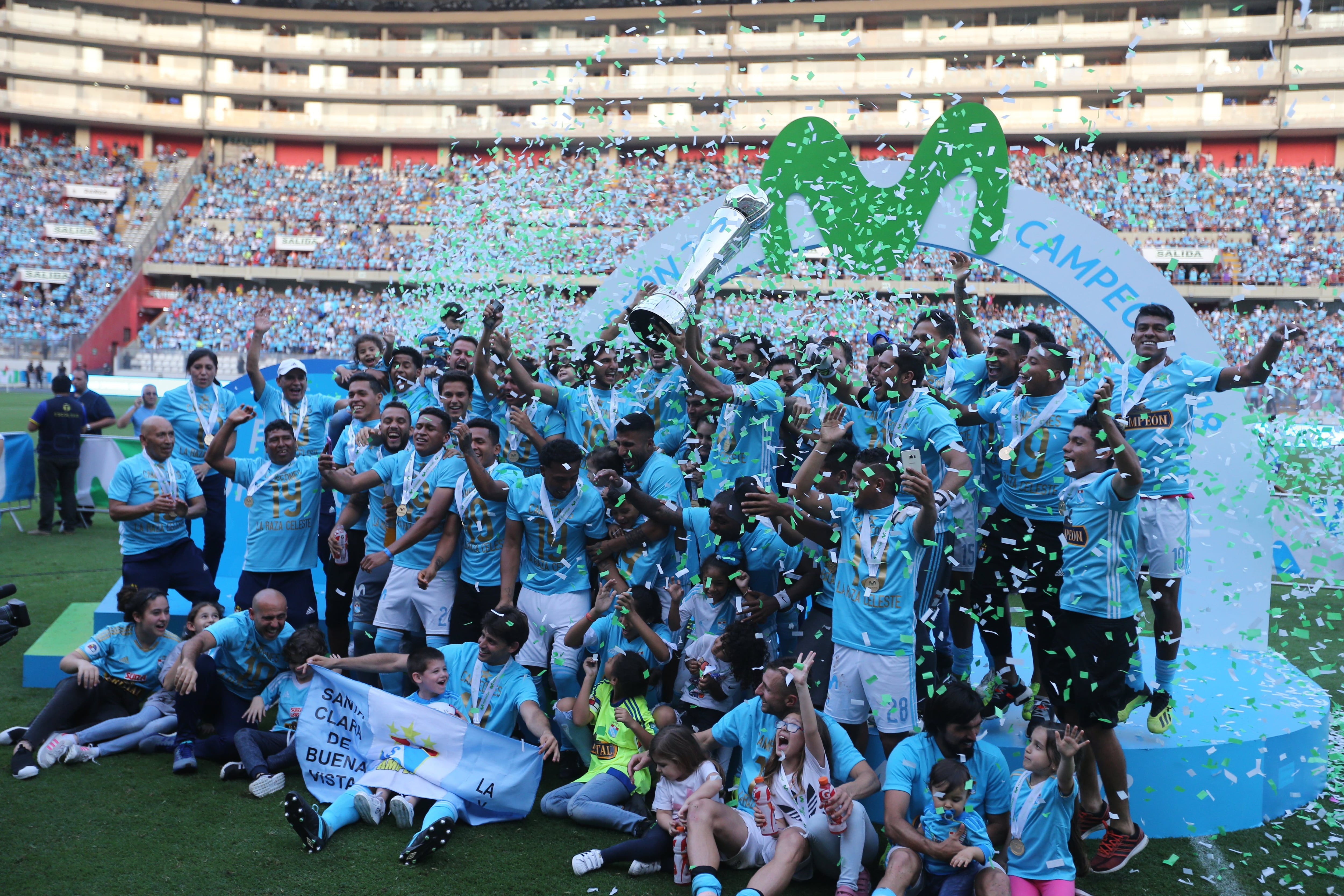 Sporting Cristal campeón en  el 2018 (Foto: GEC)