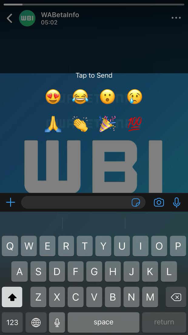 Whatsapp Habilita Las Reacciones Con Emojis En Los Estados En Ios Beta Whatsapp Beta 1323