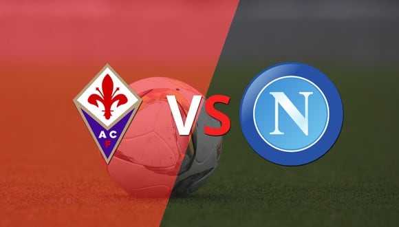 Arranca el partido entre Fiorentina vs Napoli