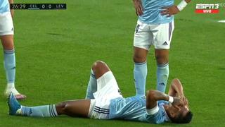 ¡Qué dolor! Tapia se lesionó, tuvo que ser cambiado y preocupa a la Selección Peruana [VIDEO]