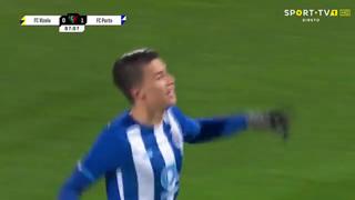 Nadie lo vio en el área: Mateus Uribe y su golazo para el 1-0 en Porto vs. Vizela [VIDEO]