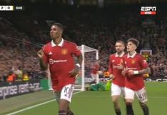 El gol de Rashford en Manchester United vs. Sheriff por Europa League [VIDEO]