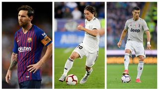 Cristiano Ronaldo, Modric y Messi a la cabeza: conoce los 30 nominados al Balón de Oro 2018 [FOTOS]