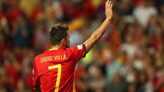 Se quebró su felicidad: David Villa se lesionó y sería baja para duelo de España en Eliminatorias 2018