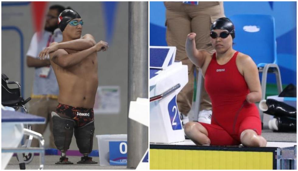 Juan León y Donia Felices Rojas en los Juegos Parapanamericanos Lima 2019. (Grupo El Comercio)