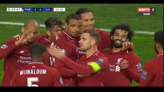 La cereza del pastel: Van Dijk puso el cuarto de cabeza en el Liverpool vs. Porto [VIDEO]
