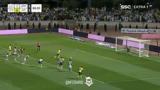 Cristiano Ronaldo al rescate: el gol del 2-1  de Al Nassr vs. Al Taee [VIDEO]