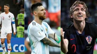 Los amores de Cristiano Ronaldo, Lionel Messi, Luka Modrić, Kylian Mbappé y Gareth Bale