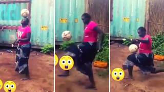 Video viral: Mujer enloquece las redes sociales por la forma de dominar el balón
