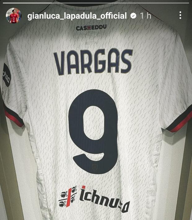 Gianluca Lapadula utilizará una camiseta con su apellido materno. (Foto: Instagram)