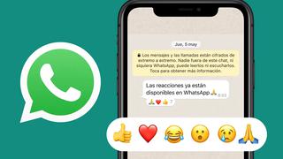 WhatsApp trabaja en un nuevo sistema de “alertas de emojis” tras la implementación de las reacciones
