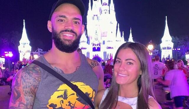 Ricochet y Kacy Catanzaro. (WWE)