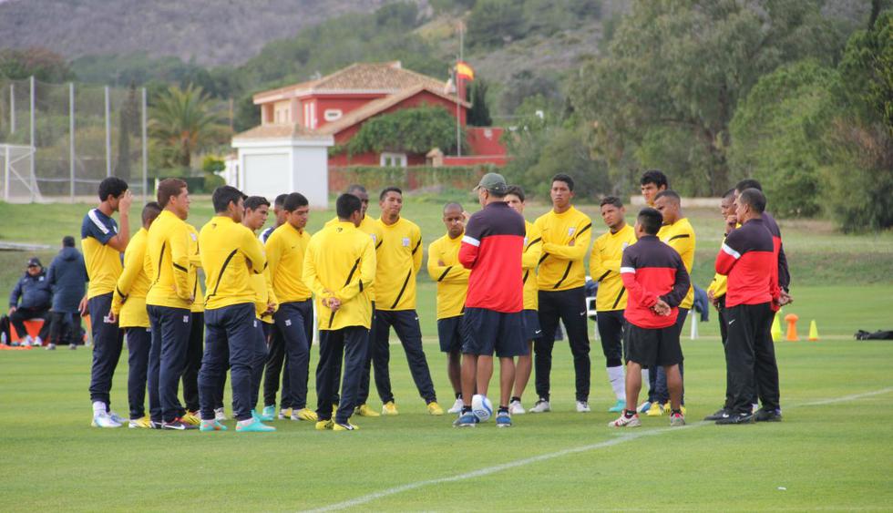 Así fue el entrenamiento de Alianza Lima en España. (Foto: Eddy Lozano)