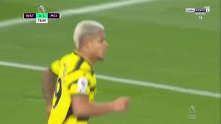 Gol colombiano en la Premier: ‘Cucho’ Hernández anotó el 3-1 del Watford vs. City [VIDEO]